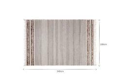 Aadita Jute & Wool Rug - Grey