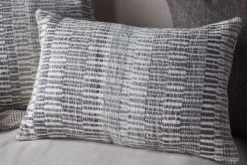 Aahna Wool Cushion Cover - Charcoal