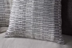 Aahna Wool Cushion Cover - Charcoal