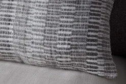 Aahna Wool Cushion Cover - Charcoal