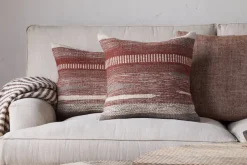 Aakash Wool Cushion Cover - Rust