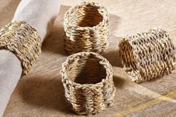 Aarushu Napkin Rings - Natural (Set of 4)