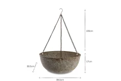 Abari Round Hanging Planter