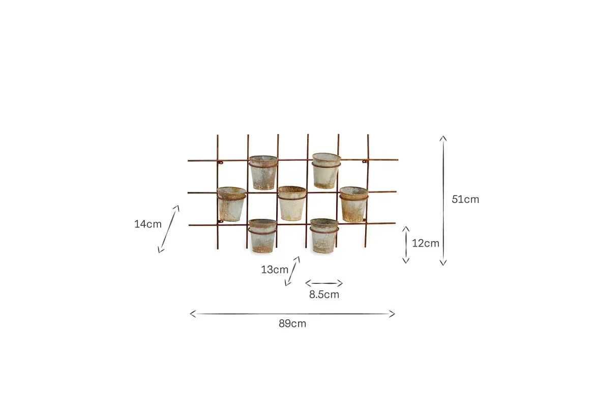 Abari Wall Hung Planter