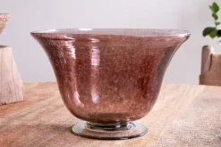 Aderonke Glass Bowl - Plum