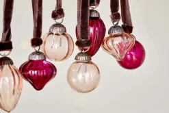 Adisa Bauble Jar - Ruby & Copper (Set of 16)