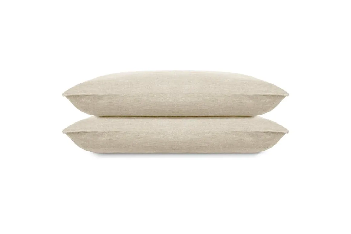 Adya Linen Housewife Pillowcase Pair - Natural