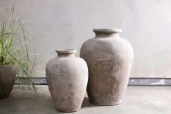 Affiti Clay Tapered Pot - Large