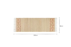 Akari Jute & Cotton Runner - Natural