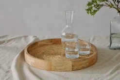 Akila Mango Wood Tray - Natural