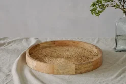 Akila Mango Wood Tray - Natural