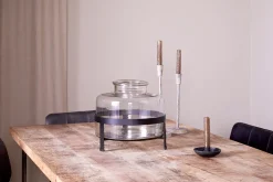 Akoro Recycled Glass Vase - Clear