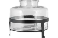 Akoro Recycled Glass Vase - Clear