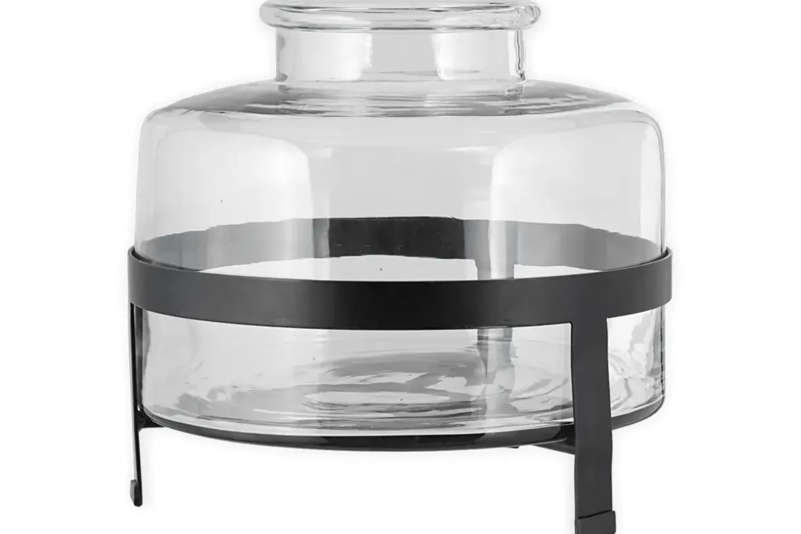 Akoro Recycled Glass Vase - Clear