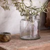 Akra Recycled Glass Vase - Clear