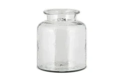 Akra Recycled Glass Vase - Clear