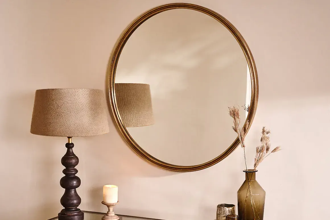 Almora Round Mirror - Large