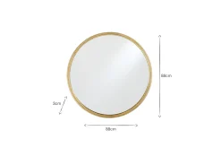 Almora Round Mirror - Large