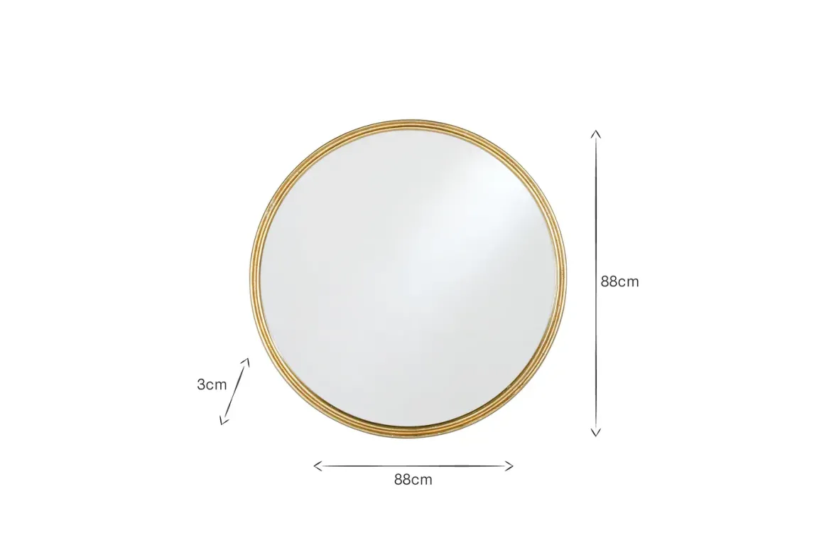 Almora Round Mirror - Large