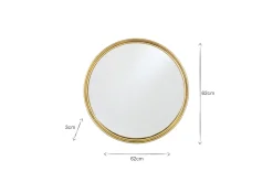 Almora Round Mirror - Small