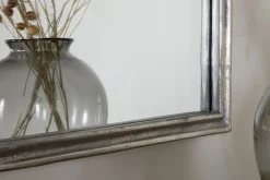 Almora Wall Mirror - Antique Nickle