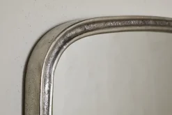 Almora Wall Mirror - Antique Nickle