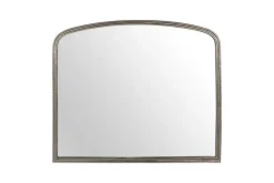 Almora Wall Mirror - Antique Nickle