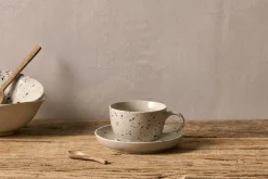 Ama Cup & Saucer - Splatter