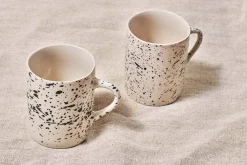 Ama Splatter Mug - Tall (Set of 2)
