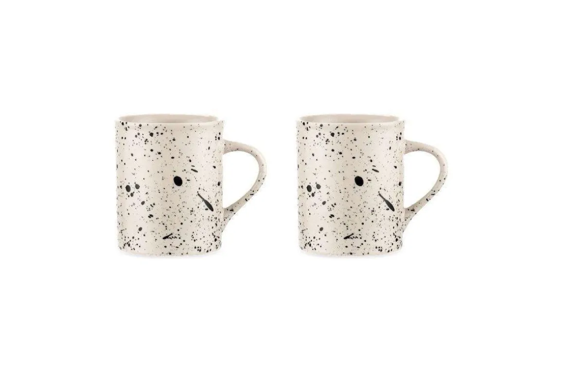 Ama Splatter Mug - Tall (Set of 2)