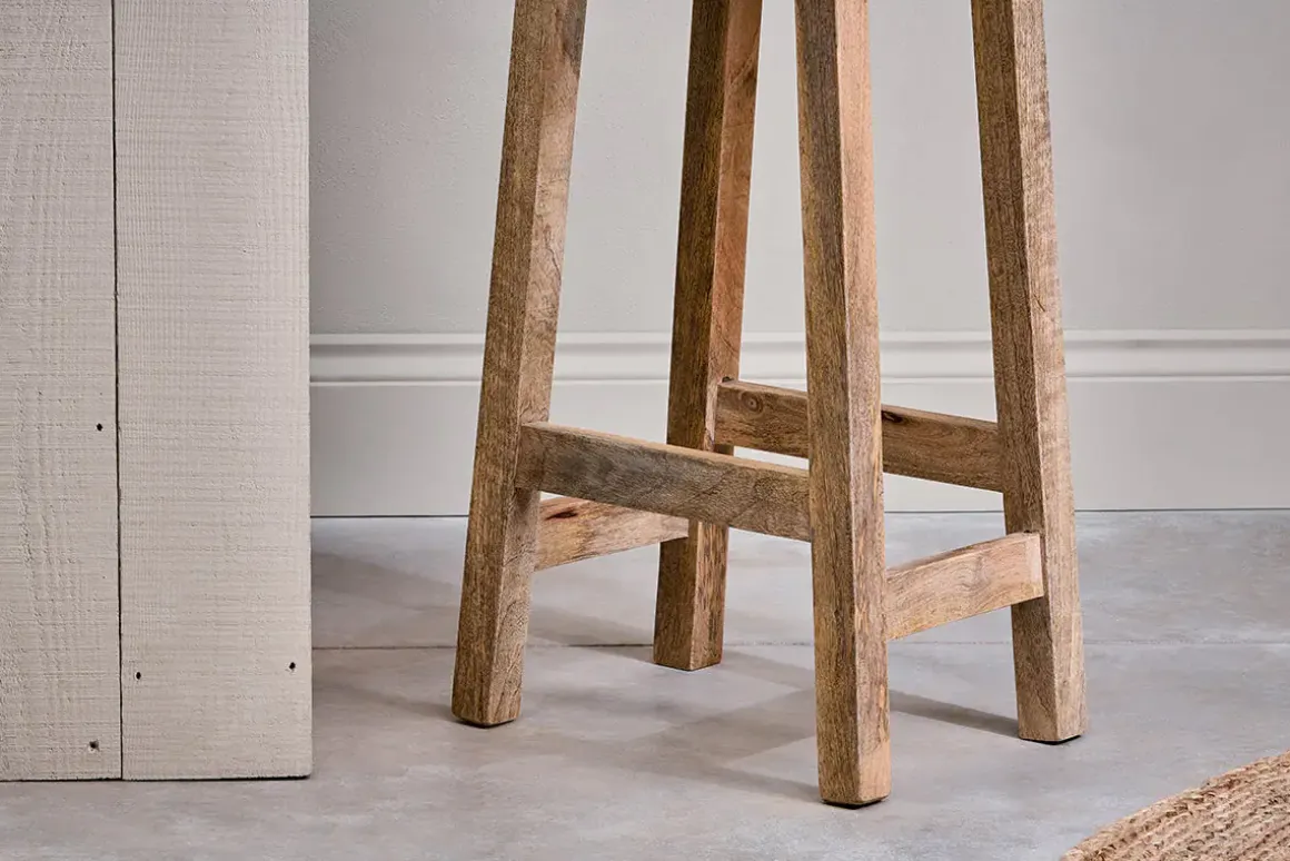 Ambi Wooden Stool - Tall