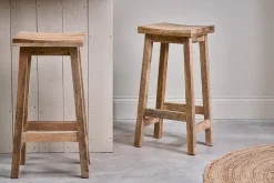 Ambi Wooden Stool - Tall