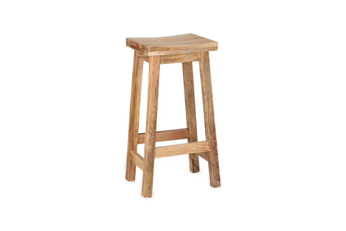 Ambi Wooden Stool - Tall