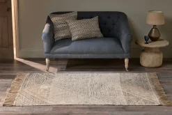 Anaisha Cotton & Jute Rug - Natural & Grey