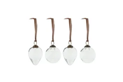Anara Etched Bauble - (Set of 4)