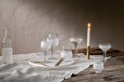 Anara Etched Tumbler - Clear - (Set of 4) - Large