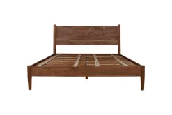 Anbu Acacia Bed - Washed Walnut