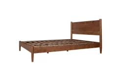 Anbu Acacia Bed - Washed Walnut