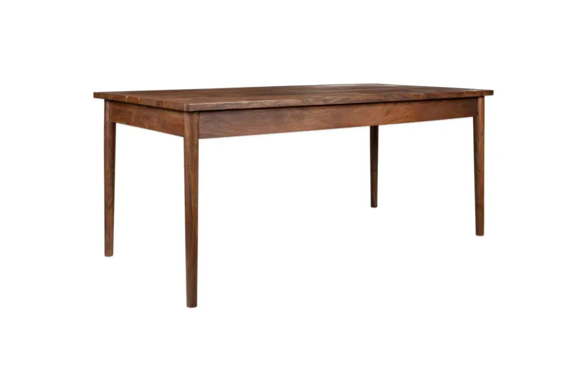 Anbu Acacia Dining Table - Washed Walnut