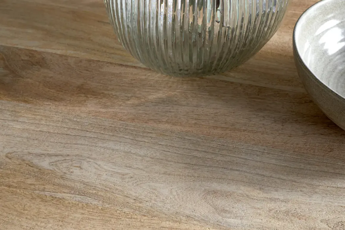 Anbu Mango Dining Table - Natural