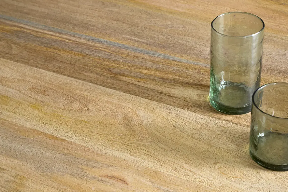 Anbu Mango Dining Table - Natural