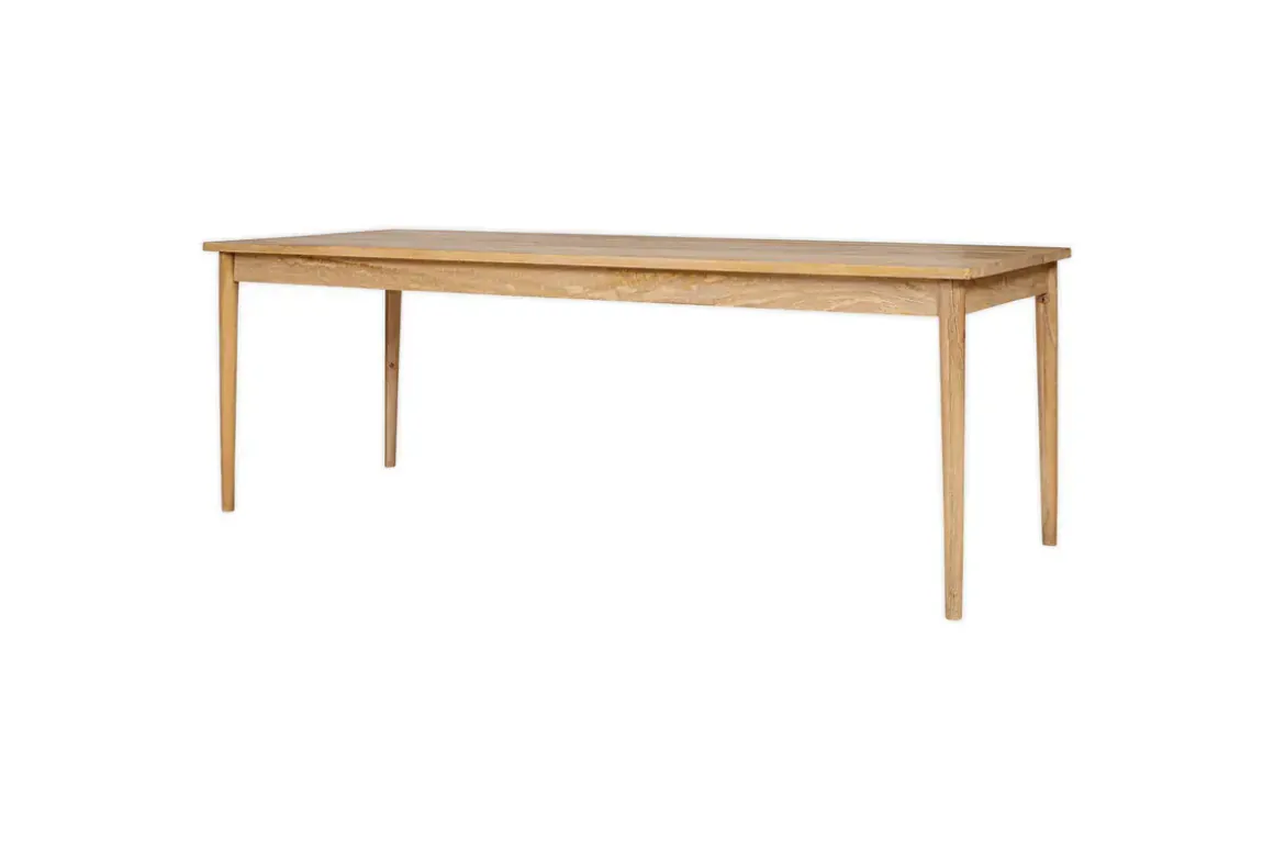 Anbu Mango Dining Table - Natural