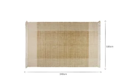 Andro Jute & Cotton Rug - Natural