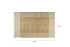Andro Jute & Cotton Rug - Natural