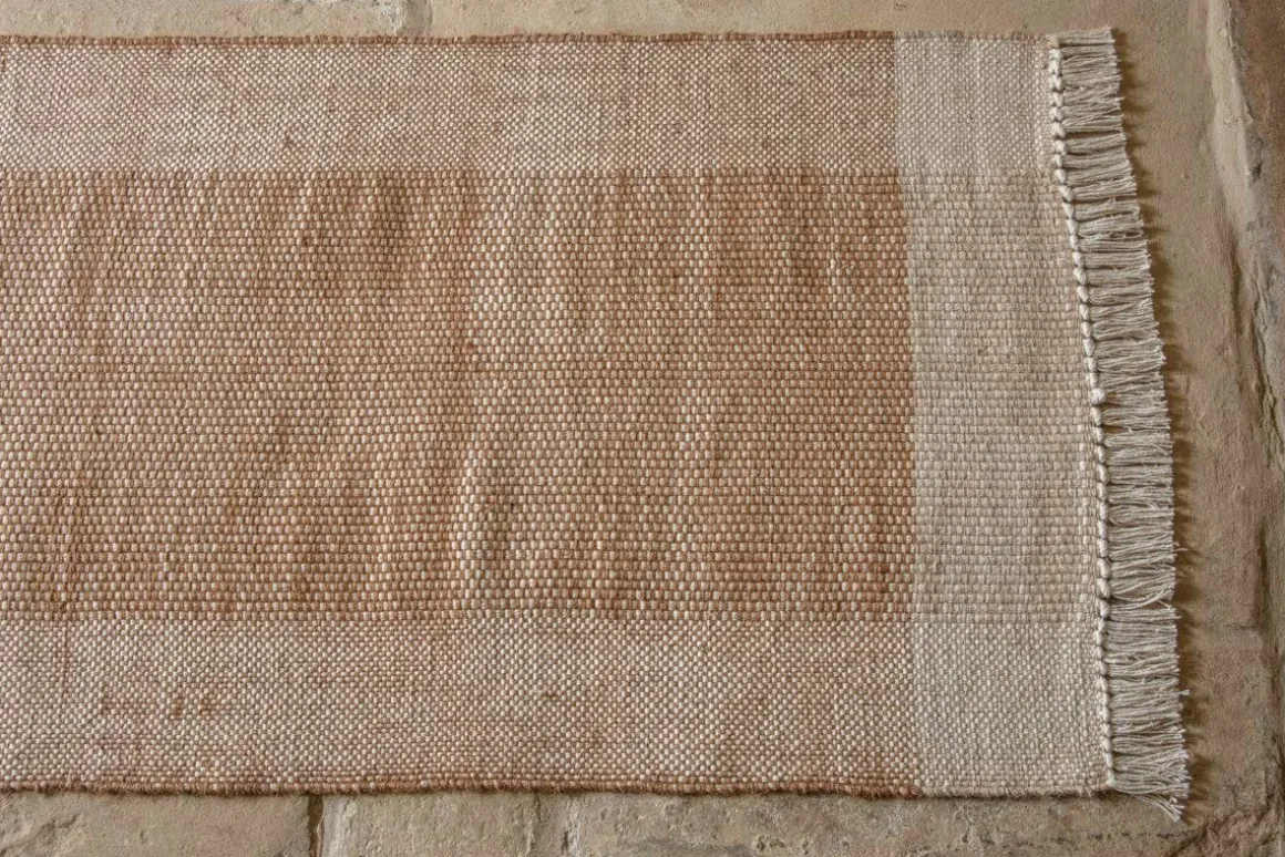 Andro Jute & Cotton Runner - Natural