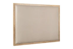 Anesha Upholstered Linen Headboard - Natural