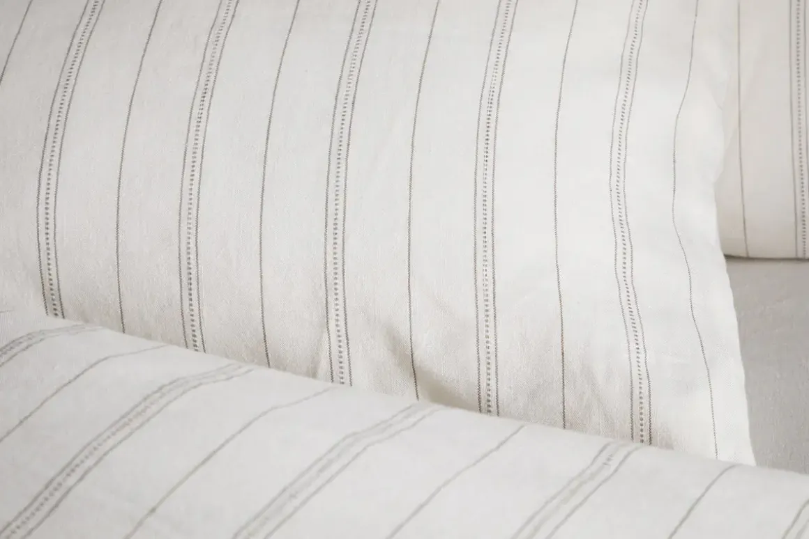 Anta Hemp & Cotton Housewife Pillowcases - Sage Green