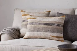 Aravali Wool Cushion Cover - Ochre