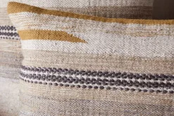Aravali Wool Cushion Cover - Ochre