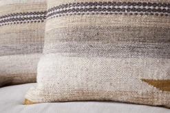 Aravali Wool Cushion Cover - Ochre